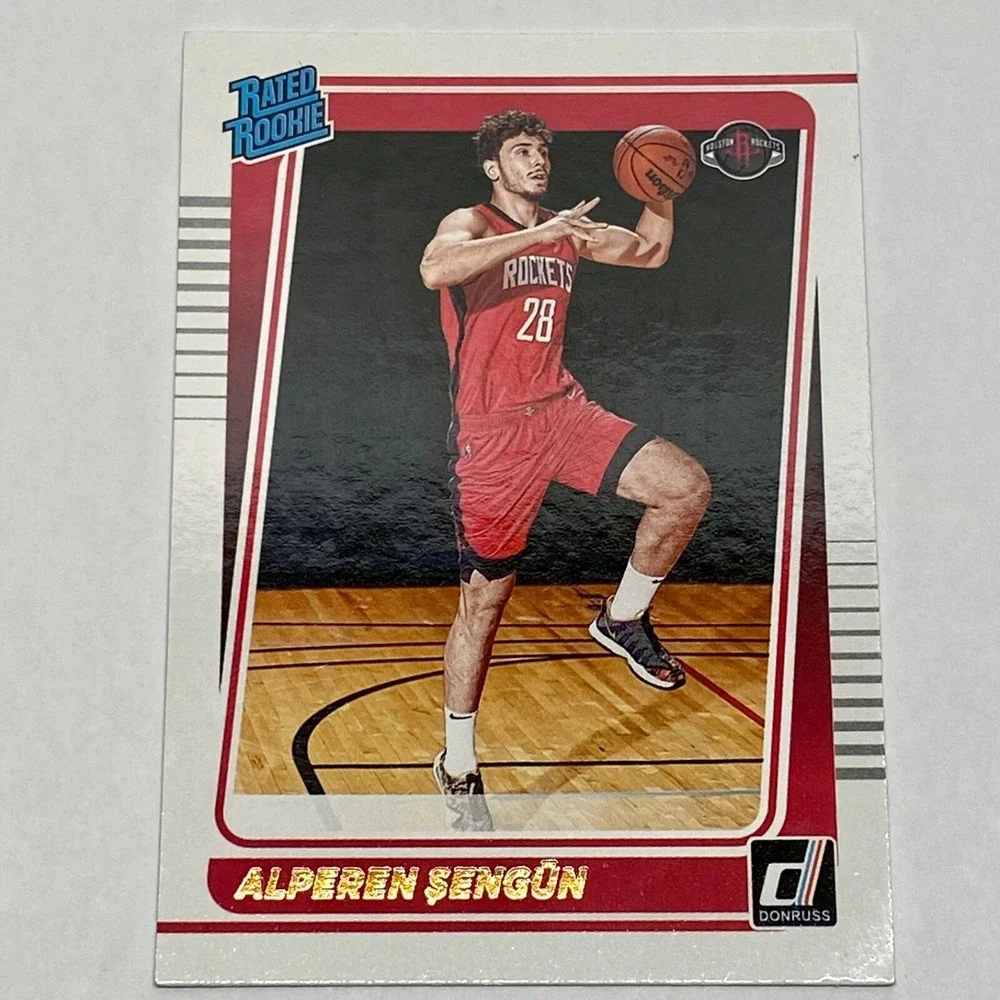 2021-22 Panini Donruss Rated Rookie Alperen Sengun NBA (RC) Houston Rockets #219